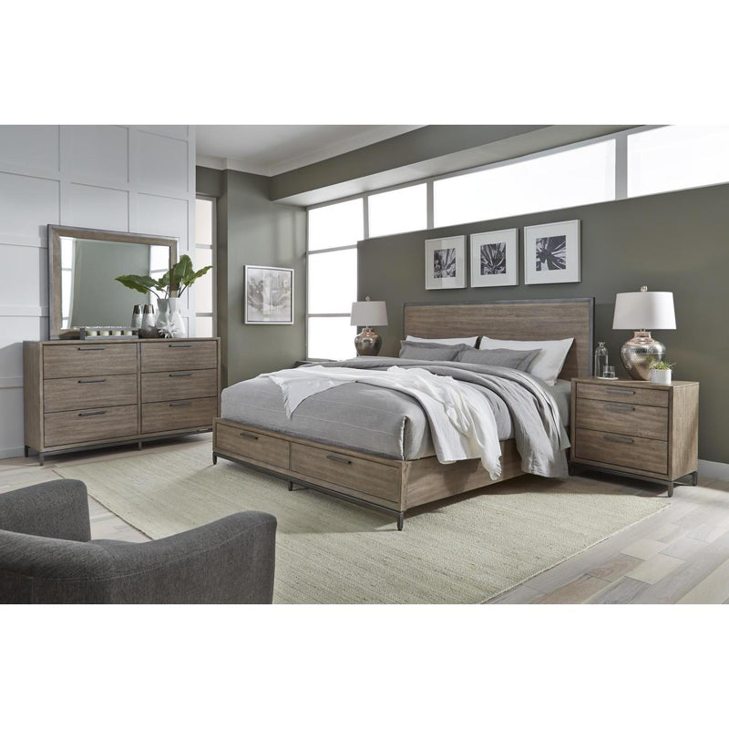 Aspen Home Trellis California King Panel Bed with Storage I287-415/I287-407D/I287-410 IMAGE 5