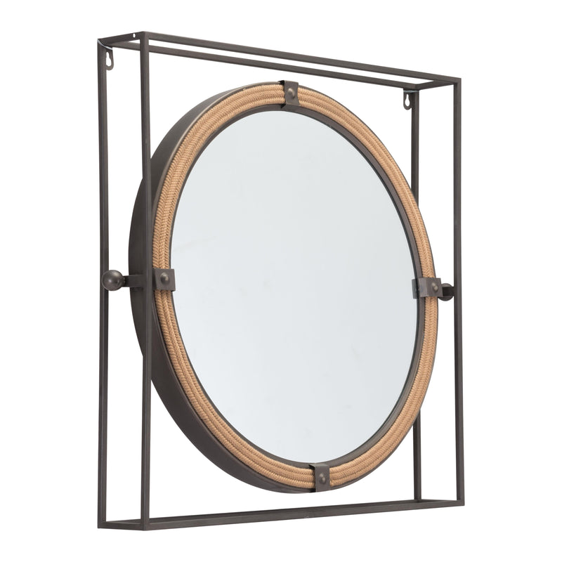 Zuo Capell A12222 Mirror - Antique Grey IMAGE 4