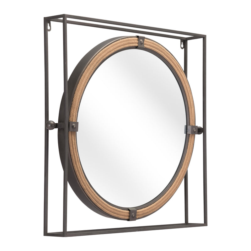 Zuo Capell A12222 Mirror - Antique Grey IMAGE 5