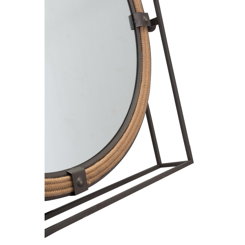 Zuo Capell A12222 Mirror - Antique Grey IMAGE 6