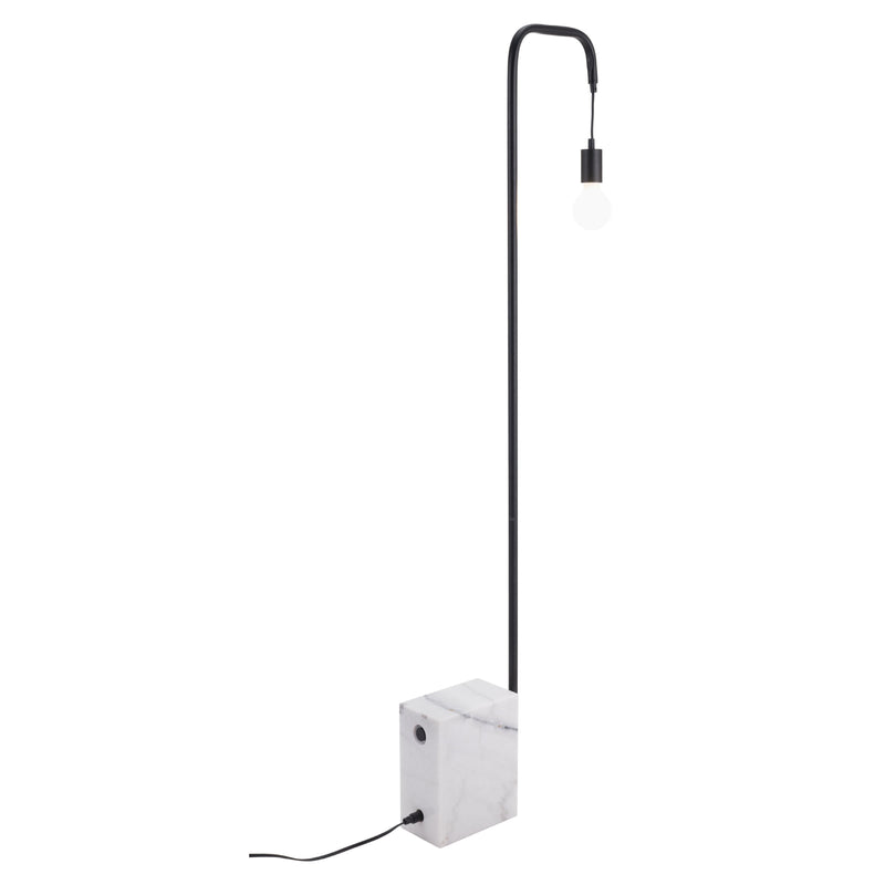 Zuo Lancia 56103 Floor Lamp - Black IMAGE 4