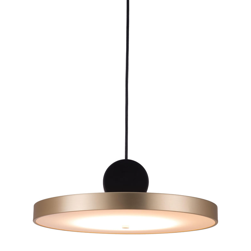 Zuo Mozu 56105 Ceiling Lamp - Gold & Black IMAGE 2