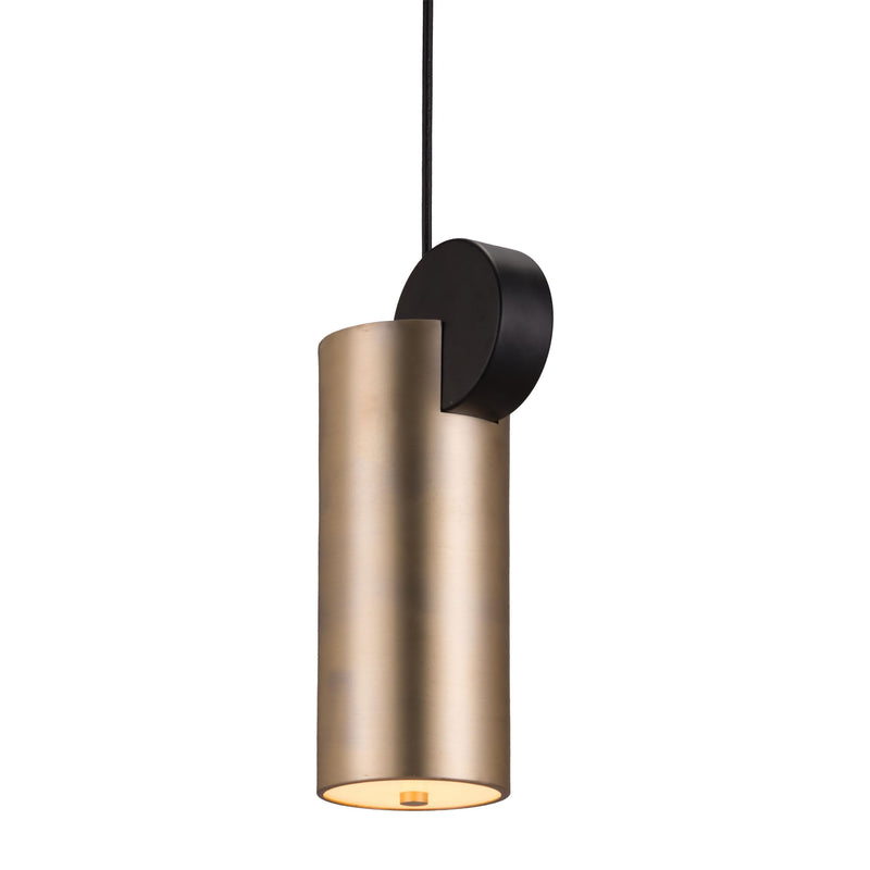 Zuo Martiza 56106 Ceiling Lamp - Gold & Black IMAGE 2