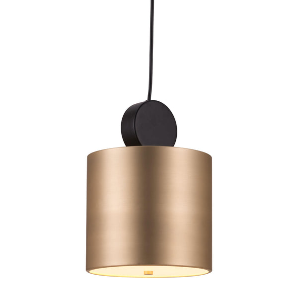 Zuo Myson 56107 Ceiling Lamp - Gold & Black IMAGE 1