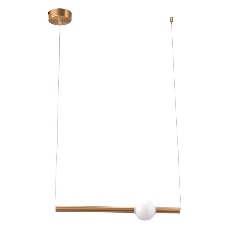 Zuo Adeo 56108 Ceiling Lamp - Brass IMAGE 7