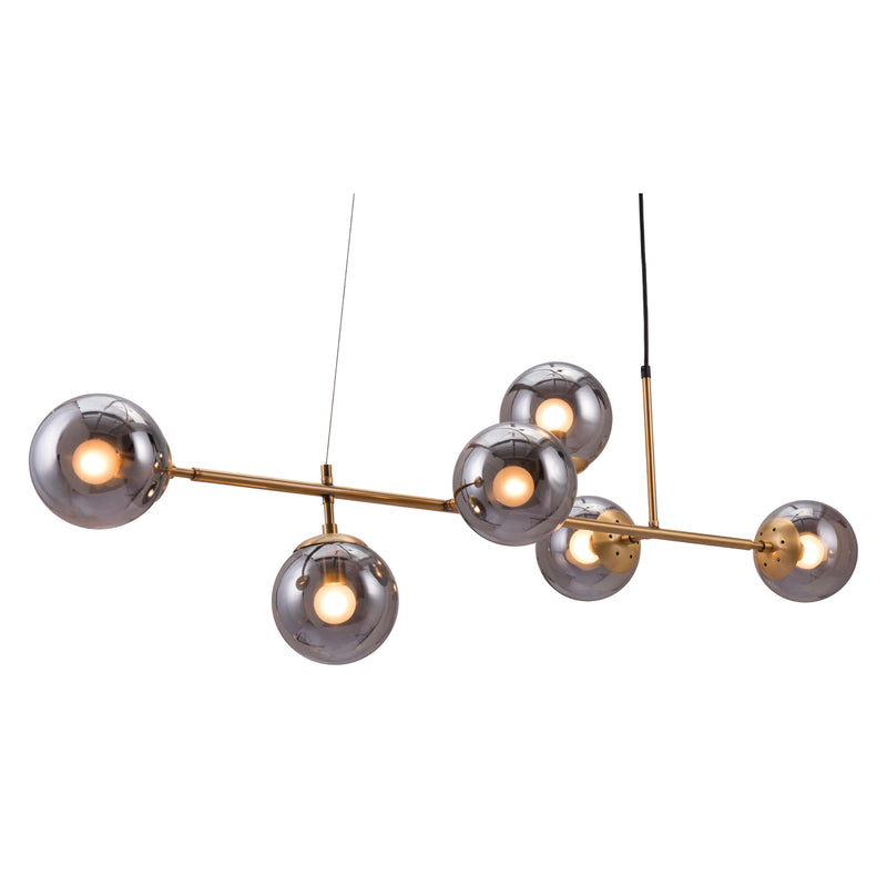 Zuo Gisela 56110 Ceiling Lamp - Brass IMAGE 1