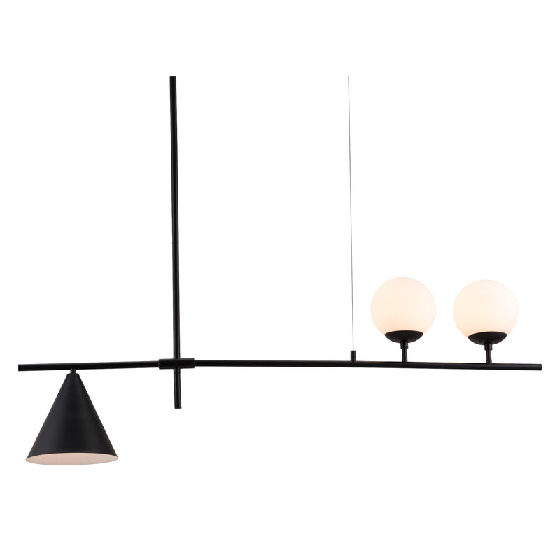 Zuo Richiza 56113 Ceiling Lamp - Black IMAGE 3