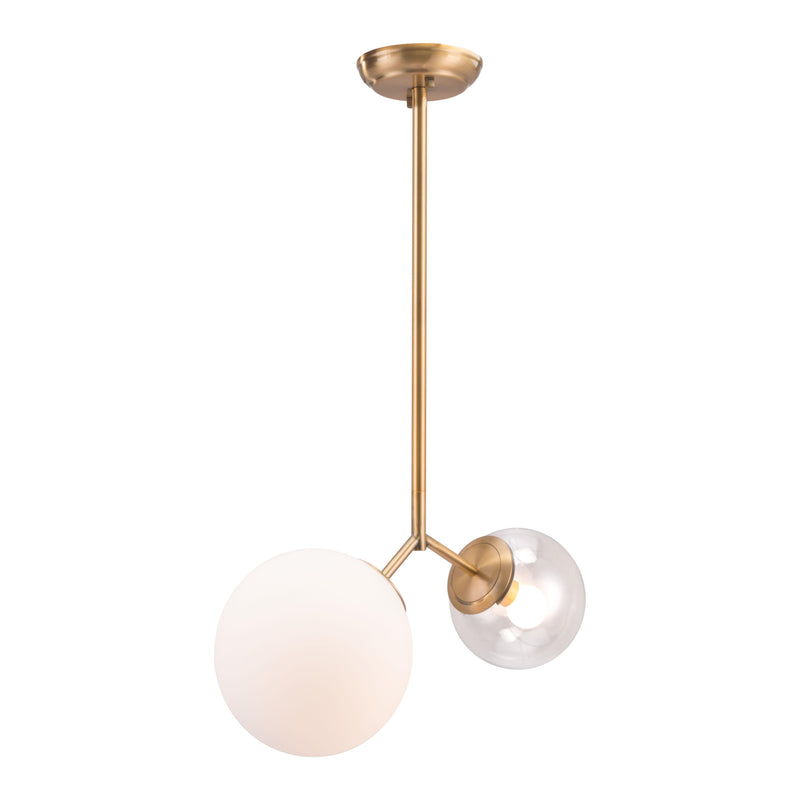 Zuo Constance 56114 Ceiling Lamp - Brass IMAGE 1