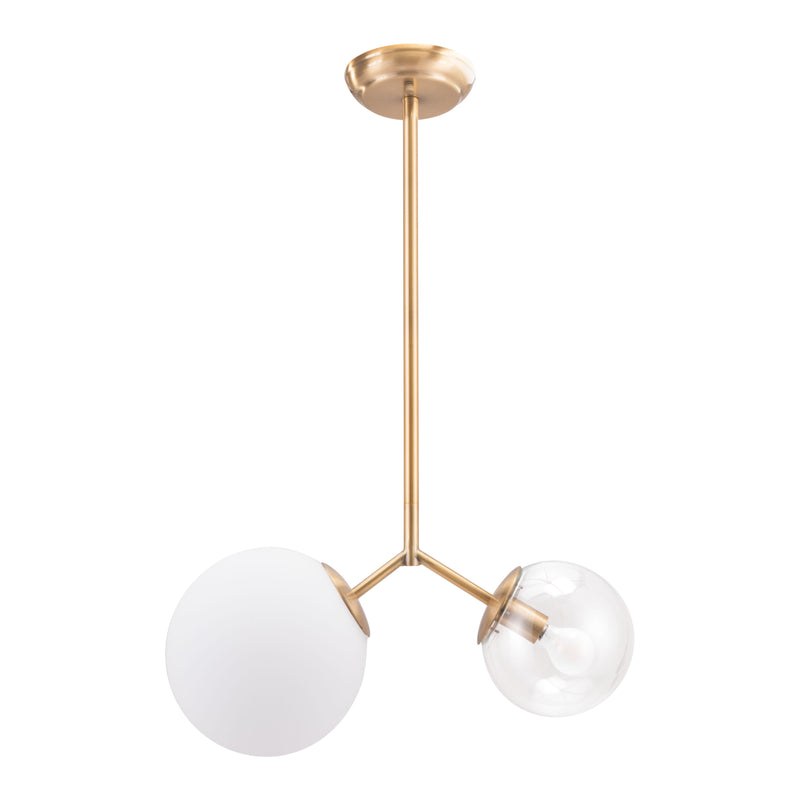 Zuo Constance 56114 Ceiling Lamp - Brass IMAGE 4