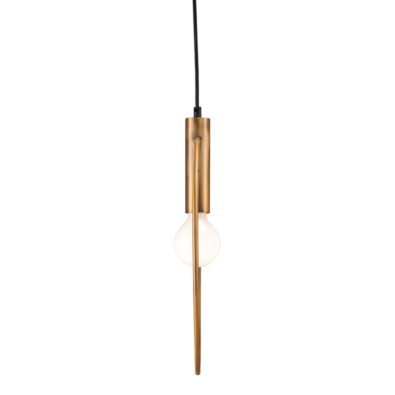 Zuo Irenza 56116 Ceiling Lamp - Brass IMAGE 2