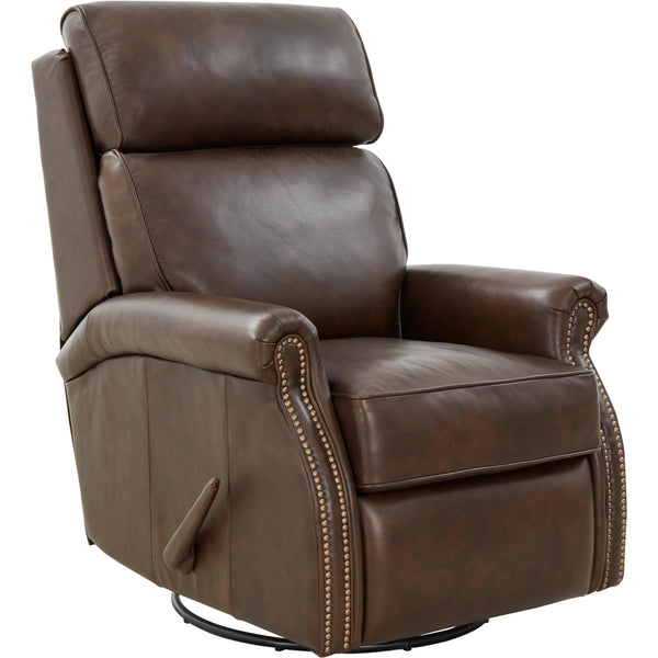 Barcalounger Crews Swivel Glider Leather Recliner 8-4001-5625-87 IMAGE 1