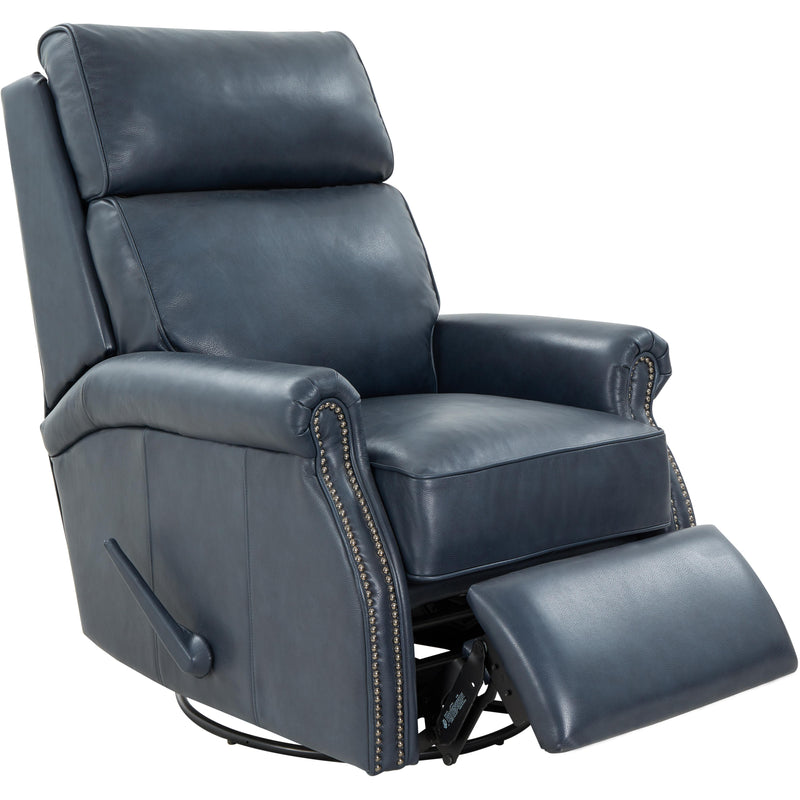 Barcalounger Crews Swivel Glider Leather Recliner 8-4001-5708-45 IMAGE 2