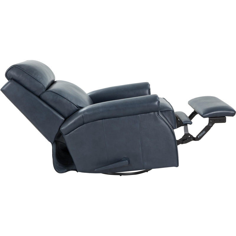Barcalounger Crews Swivel Glider Leather Recliner 8-4001-5708-45 IMAGE 4
