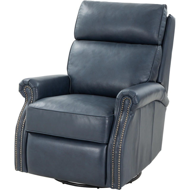 Barcalounger Crews Swivel Glider Leather Recliner 8-4001-5708-45 IMAGE 6