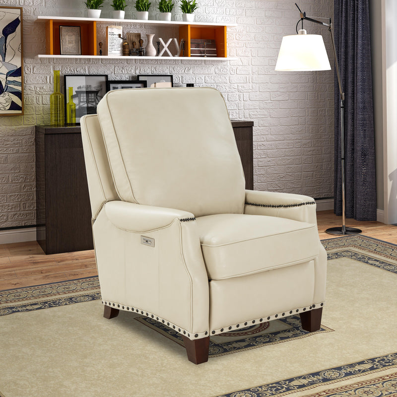 Barcalounger Ellis Power Leather Recliner 9-3097-5708-81 IMAGE 10