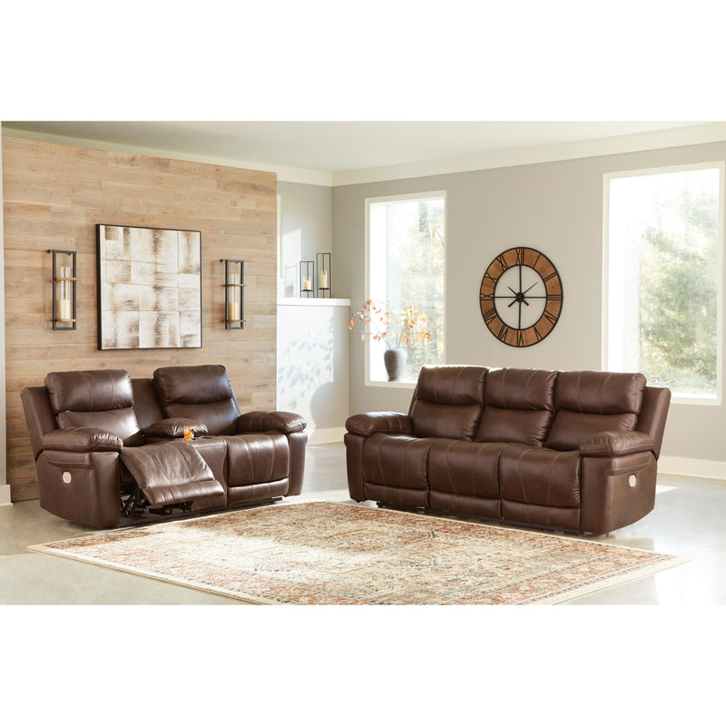 Signature Design by Ashley Edmar Power Reclining Leather Match Sofa U6480515 IMAGE 10