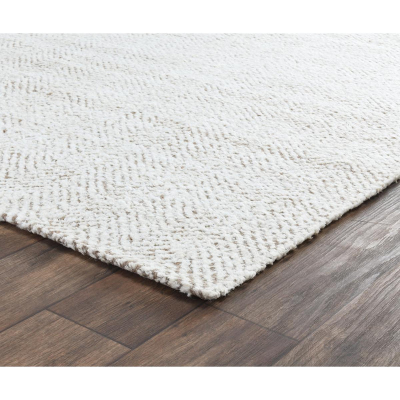 Classic Home Herringbone 3009093 Chenille Ivory/Natural IMAGE 3