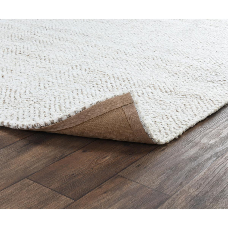 Classic Home Herringbone 3009093 Chenille Ivory/Natural IMAGE 4