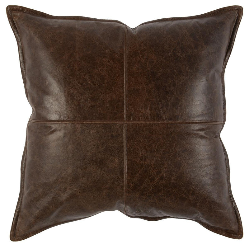 Classic Home SLD V180021 Leather Parsons Cocoa 22'x22' IMAGE 1