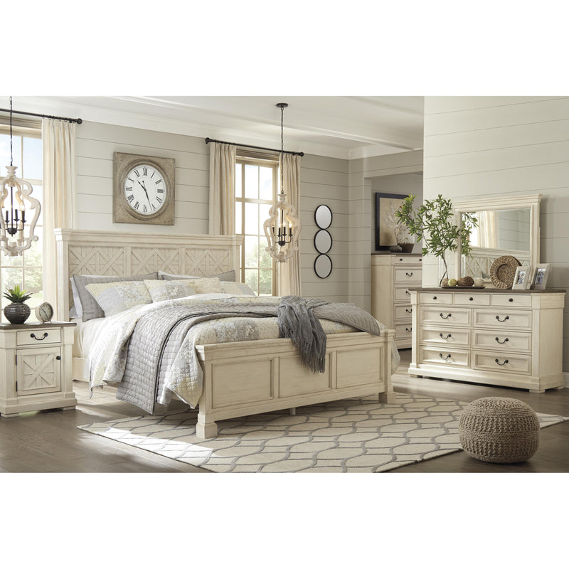 Signature Design by Ashley Bolanburg 9-Drawer Dresser with Mirror B647-131/B647-36 IMAGE 4