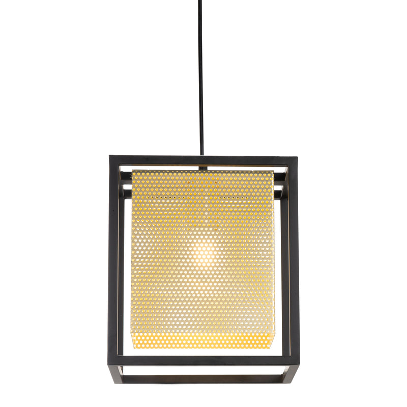 Zuo Yves 56128 Ceiling Lamp - Gold & Black IMAGE 4