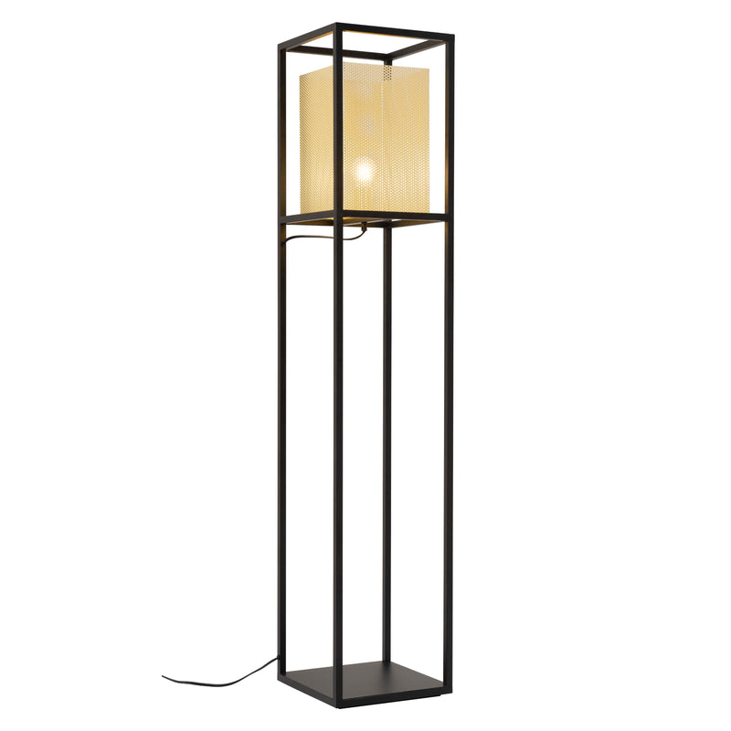 Zuo Yves 56130 Floor Lamp - Gold & Black IMAGE 1