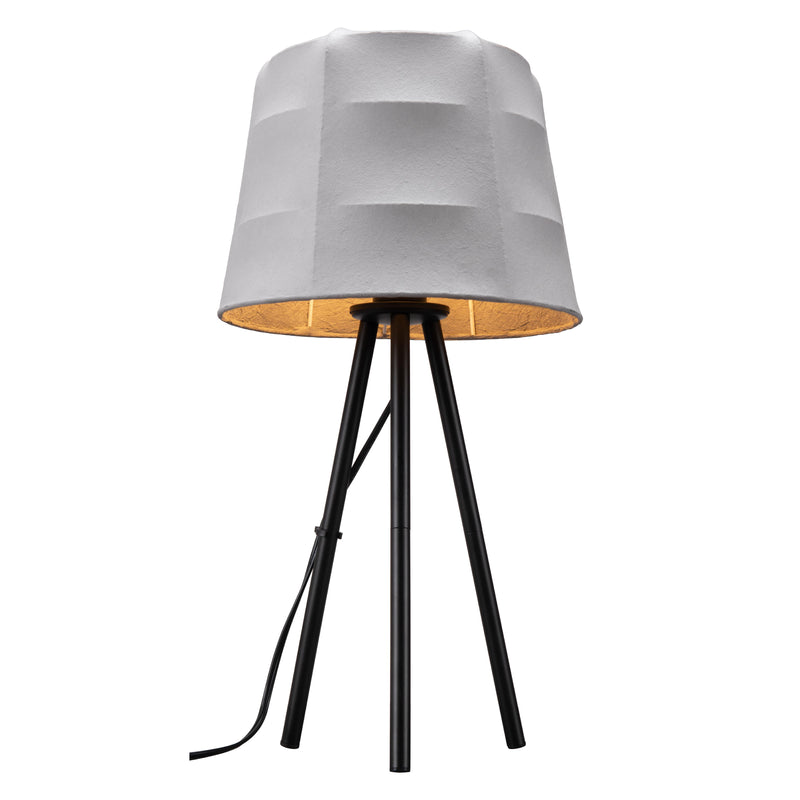 Zuo Mozzi 56138 Table Lamp - Grey & Black IMAGE 2