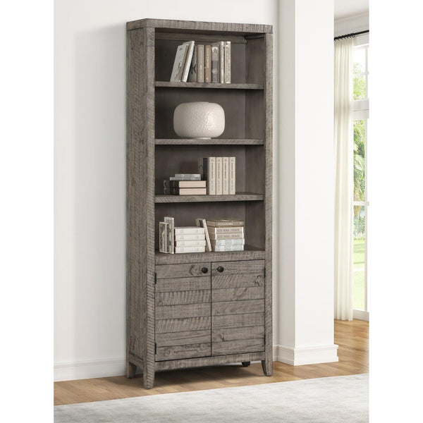 Parker House Furniture Tempe TEM#330-GST 32" Open Top Bookcase - Grey Stone IMAGE 1