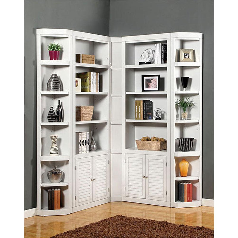 Parker House Furniture Boca 5 pc Bookcase Set - White Cottage IMAGE 1