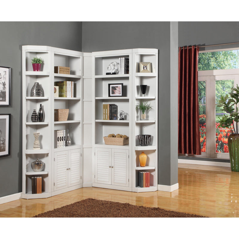 Parker House Furniture Boca 5 pc Bookcase Set - White Cottage IMAGE 3