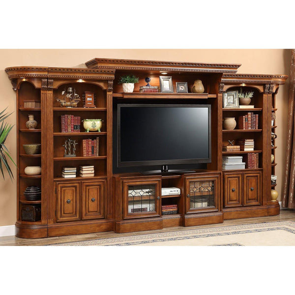 Parker House Furniture Huntingtong 6 pc Entertainment Center Wall Unit IMAGE 1