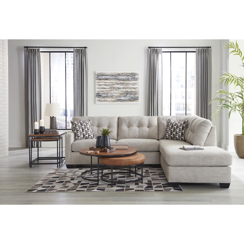 Signature Design by Ashley Mahoney Fabric Full Sleeper Sectional 3100410/3100417 IMAGE 4