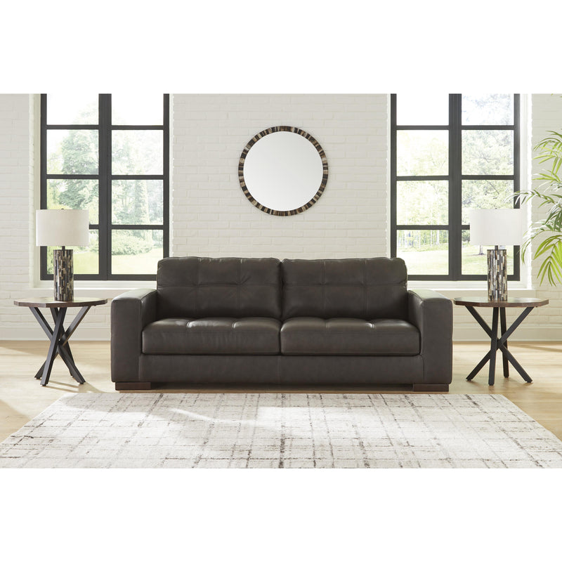 Signature Design by Ashley Luigi Stationary Leather Match Sofa 5650638 IMAGE 5