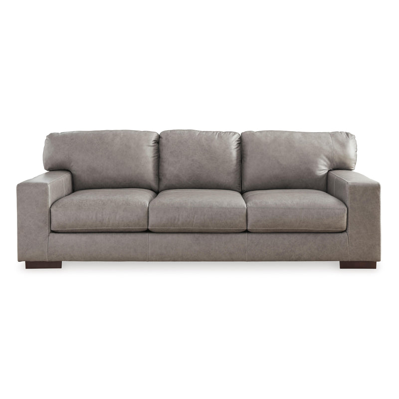 Millennium Lombardia Stationary Leather Match Sofa 5730338 IMAGE 2