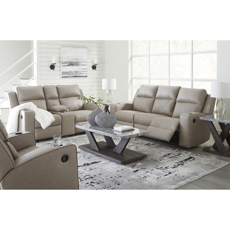 Signature Design by Ashley Lavenhorne Reclining Leather Look Sofa 6330789 IMAGE 12