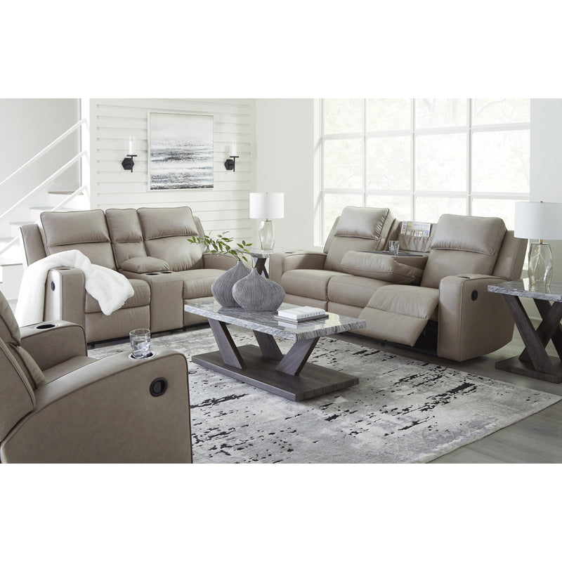 Signature Design by Ashley Lavenhorne Reclining Leather Look Sofa 6330789 IMAGE 15