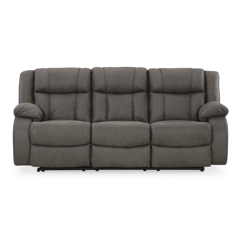 Signature Design by Ashley First Base Reclining Leather Look Sofa 6880488 IMAGE 3