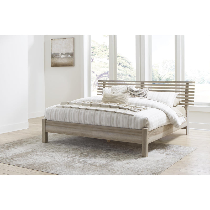 Signature Design by Ashley Hasbrick King Panel Bed B2075-157/B2075-154/B100-13 IMAGE 5