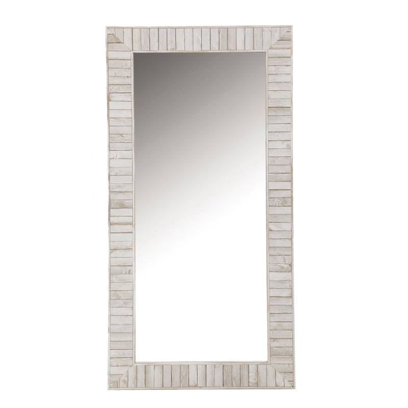 Coaster Furniture Pino 963488 Rectangular Wall Mirror - White IMAGE 1