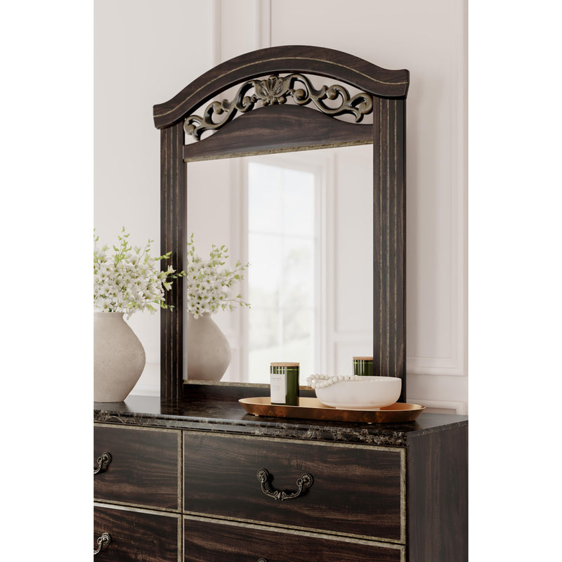 Signature Design by Ashley Glosmount Dresser with Mirror B1055-231/B1055-36 IMAGE 8