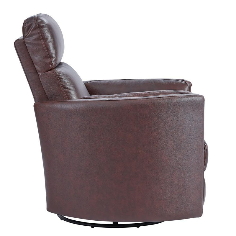 Parker House Furniture Radius Power Swivel Glider Leather Recliner MRAD