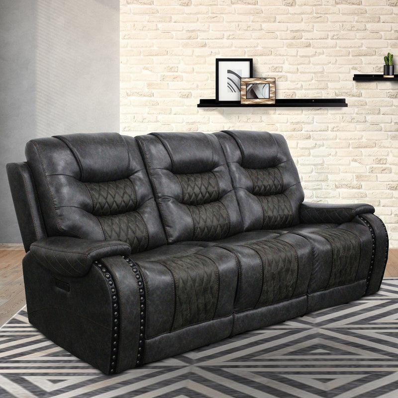 Parker House Furniture Outlaw Power Reclining Fabric Sofa MOUT