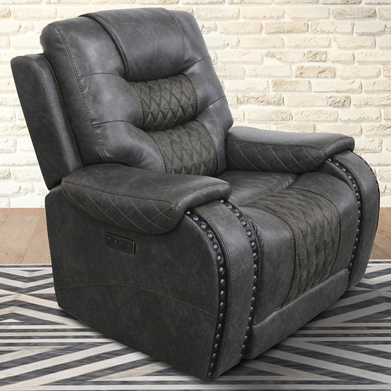 Parker House Furniture Outlaw Power Fabric Recliner with Wall Recline MOUT