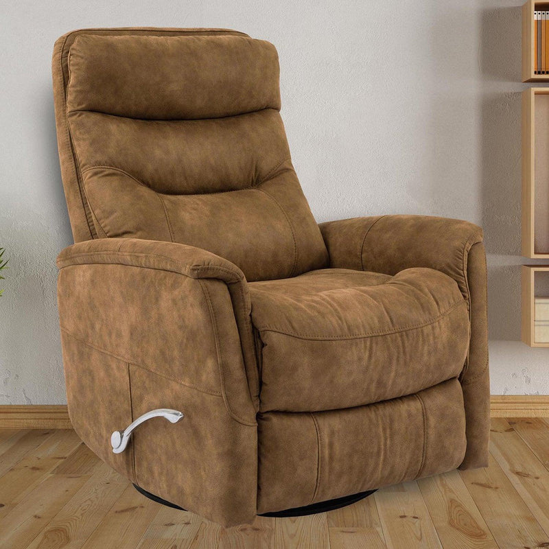 Parker House Furniture Gemini Swivel Glider Fabric Recliner MGEM