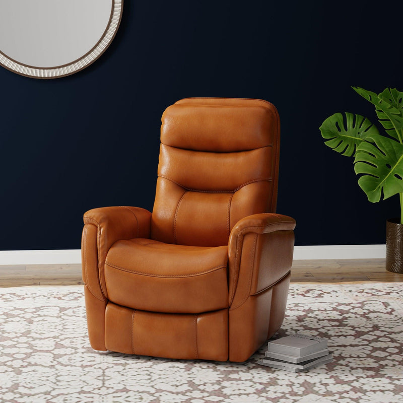 Parker House Furniture Gemini Swivel Glider Leather Recliner MGEM