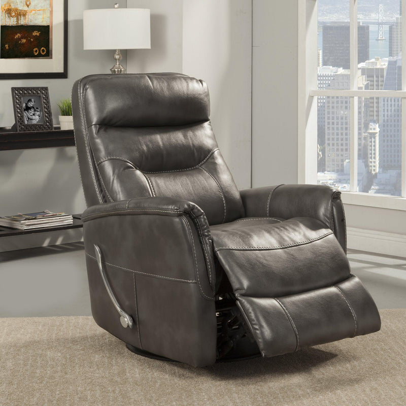 Parker House Furniture Gemini Swivel Glider Fabric Recliner MGEM