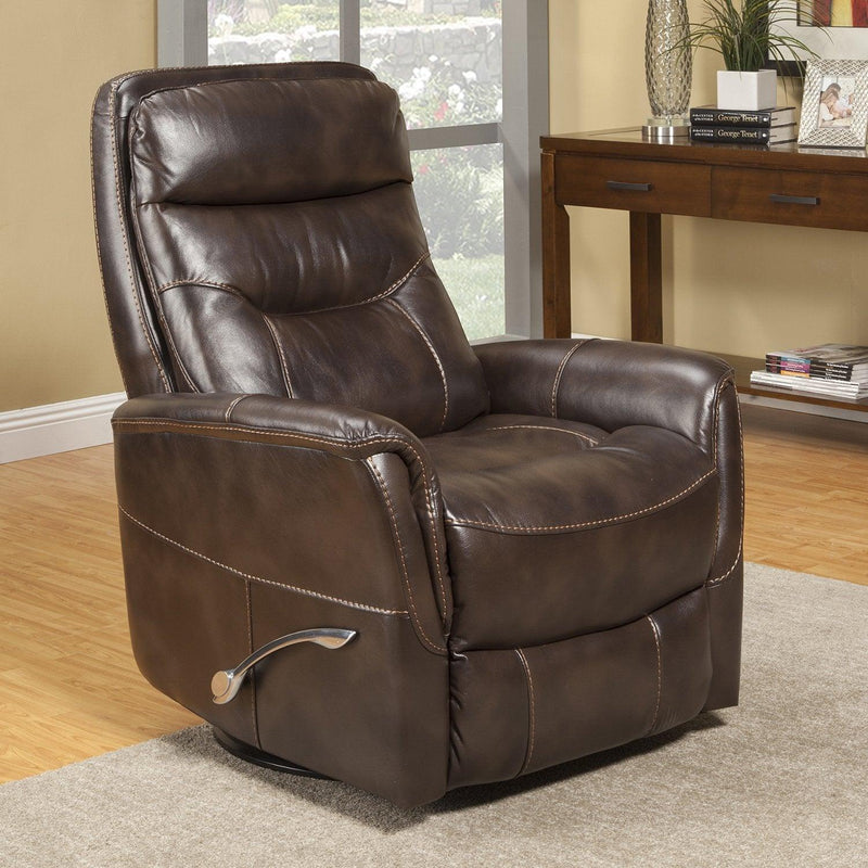 Parker House Furniture Gemini Swivel Glider Fabric Recliner MGEM