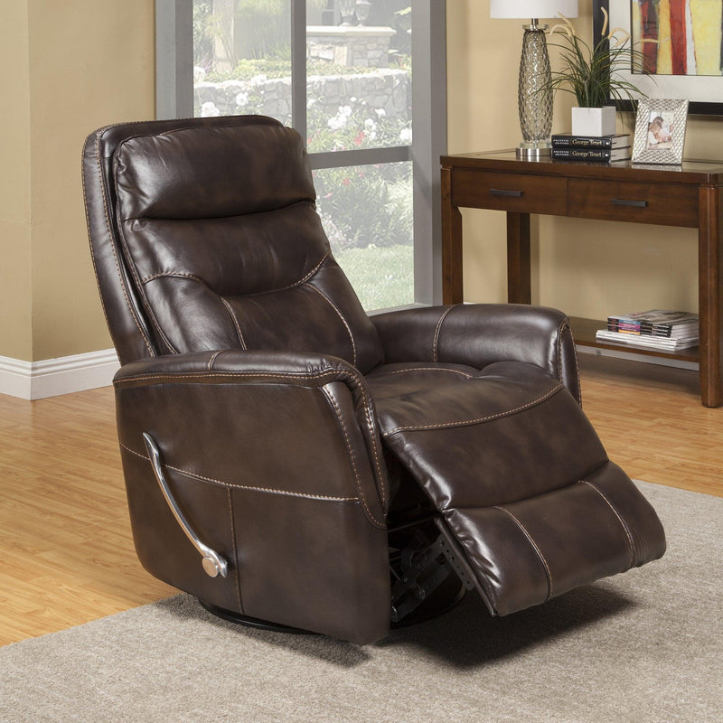 Parker House Furniture Gemini Swivel Glider Fabric Recliner MGEM