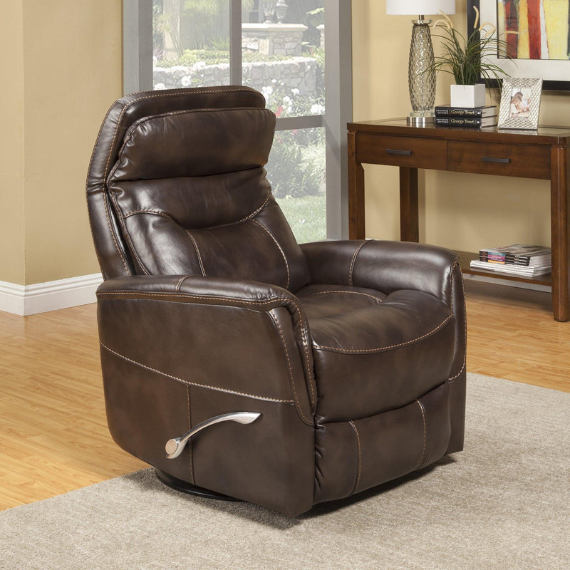 Parker House Furniture Gemini Swivel Glider Fabric Recliner MGEM