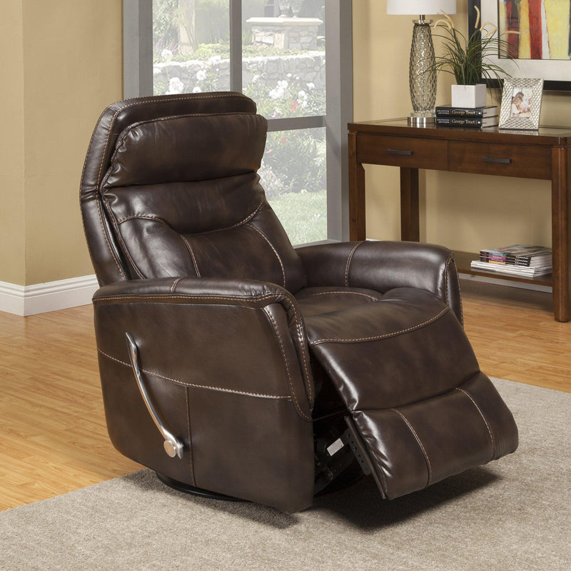 Parker House Furniture Gemini Swivel Glider Fabric Recliner MGEM